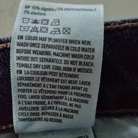 American Eagle Super Stretch Skinny Kick Boot Jeans 18 Long - Picture 11 of 11